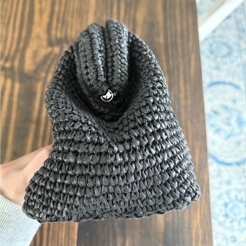 COS Gray Woven Clutch - Picture 3 of 9